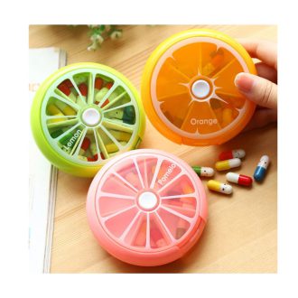 ظرف قرص میوه ای گرد