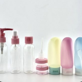 پک مسافرتی 10 تیکه شفاف travel