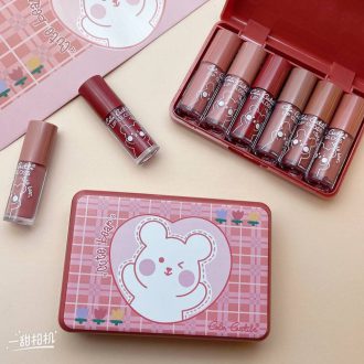 پک رژ مینی خرسی 6 عددی