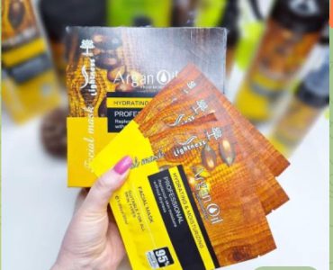 ماسک ورقه ای آرگان لایتنس