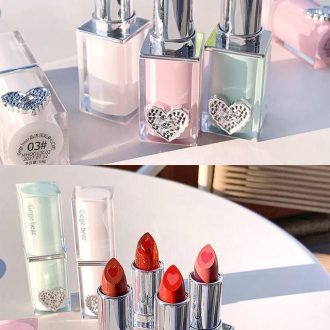 رژ قلبی کریستالی gege bear