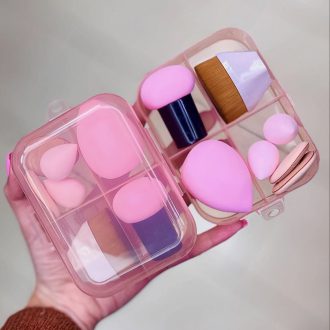 پک کامل 4 عددی بلندر و براش کرم پودر