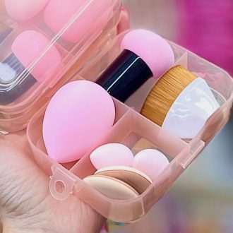 پک کامل 4 عددی بلندر و براش کرم پودر