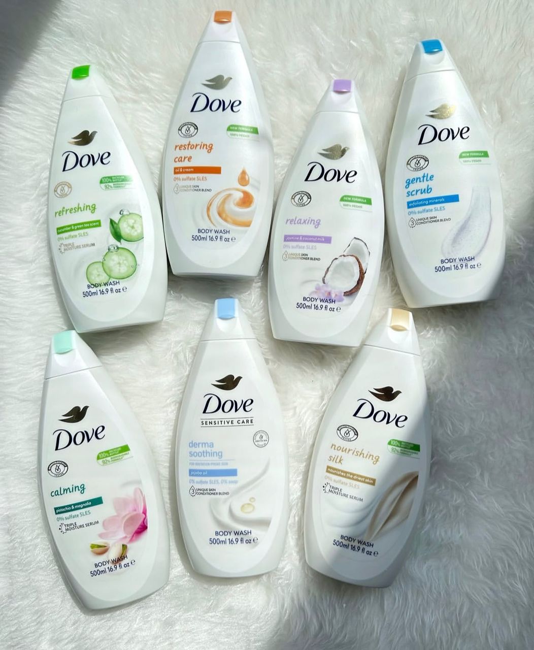 شامپو بدن شیر داو