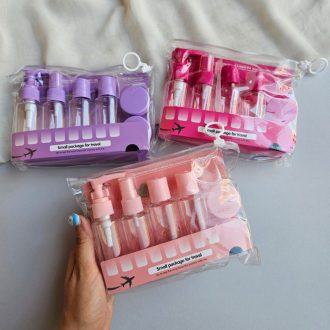 پک مسافرتی کوچک 7 تیکه travel