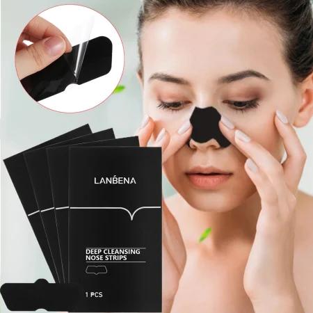 چسب ورقه ای بینی لانبنا مشکی