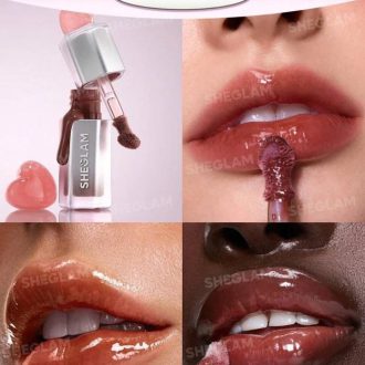 لیپ گلاس شیشه ای شیگلم sepia kiss