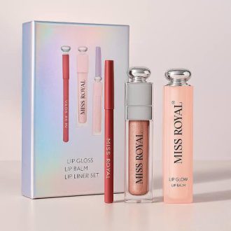 پک 3 عددی خط لب و بالم و برق طرح دیور